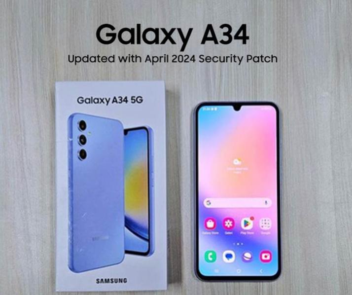 Galaxy A33 and A34 updated with security patch November 2024