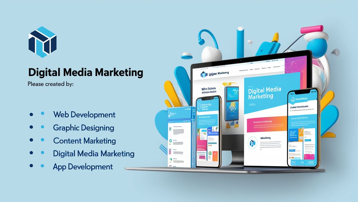 Digital Media Marketing – Expert Web Development, SEO, Graphic Design & App Solutions