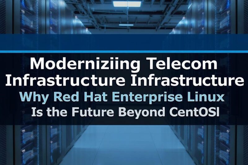 Modernizing Telecom Infrastructure: Why Red Hat Enterprise Linux Is the Future Beyond CentOS
