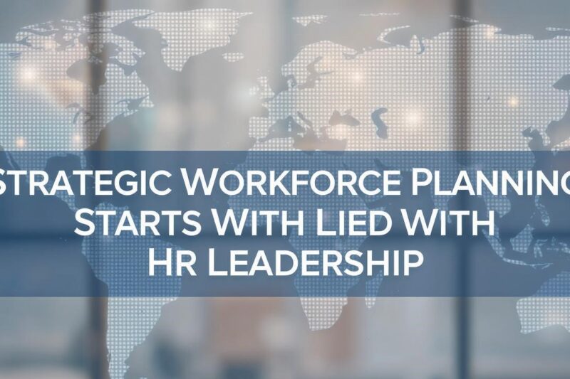 Strategic Workforce Planning Starts With Strong HR Leadership