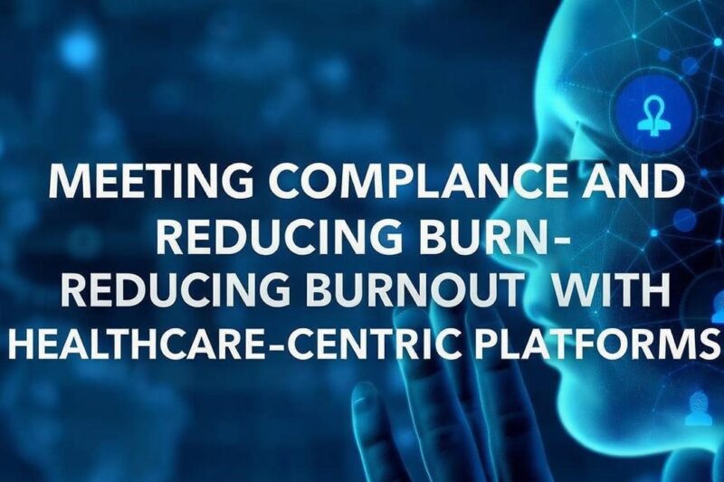 Meeting Compliance and Reducing Burnout with Healthcare-Centric Platforms