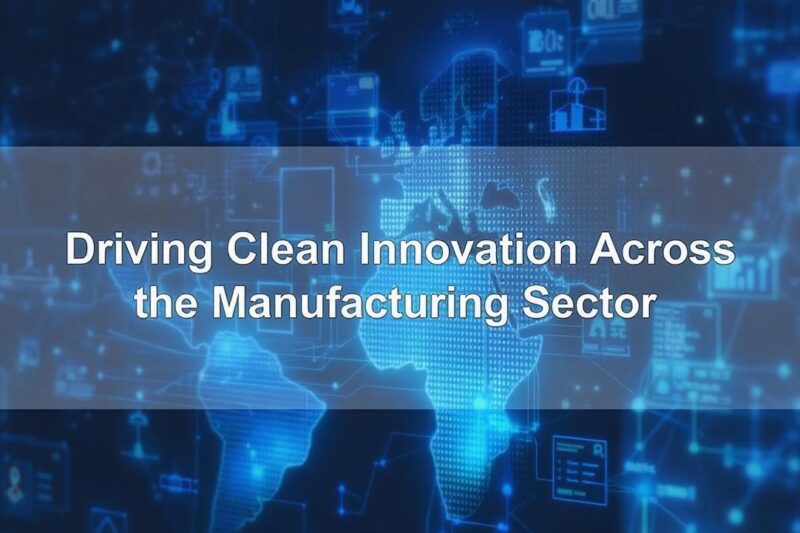 Driving Clean Innovation Across the Manufacturing Sector