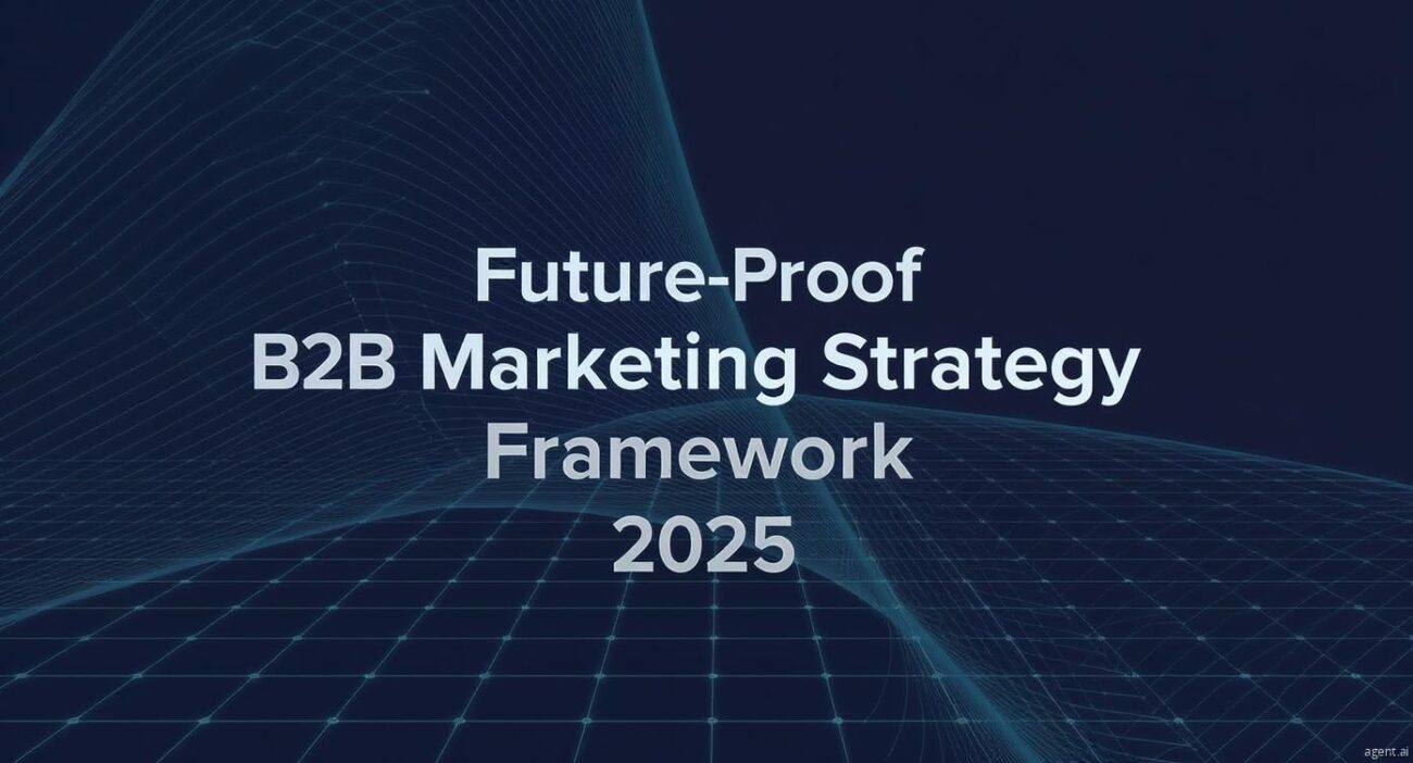 Future-Proof B2B Marketing Strategy Framework 2025