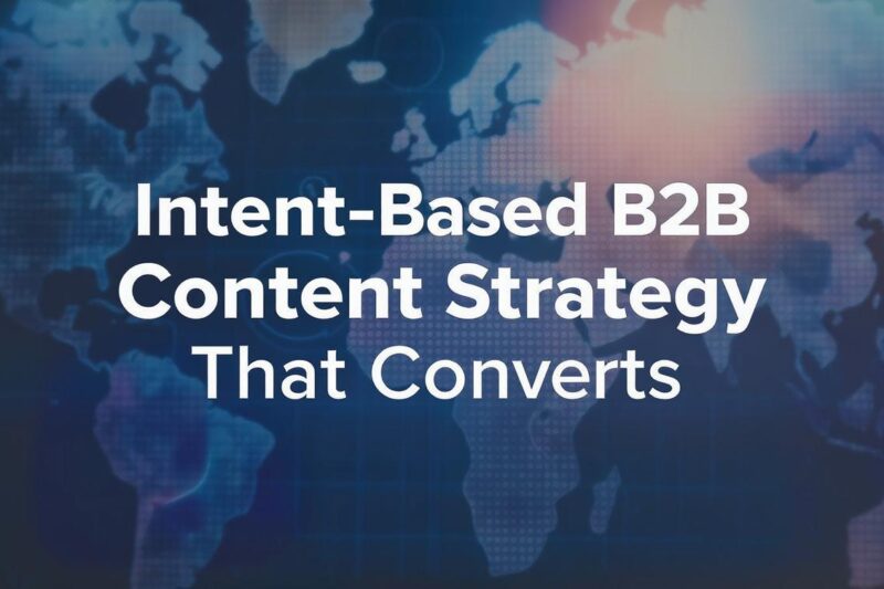 Intent-Based B2B Content Strategy That Converts