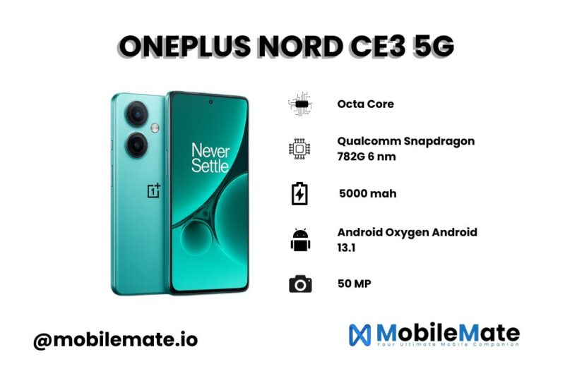 OnePlus Nord CE3 5G – Full Features and Price in Pakistan