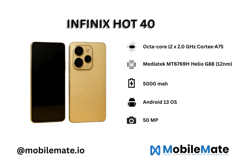 Infinix Hot 40 Full Review and Price in Pakistan