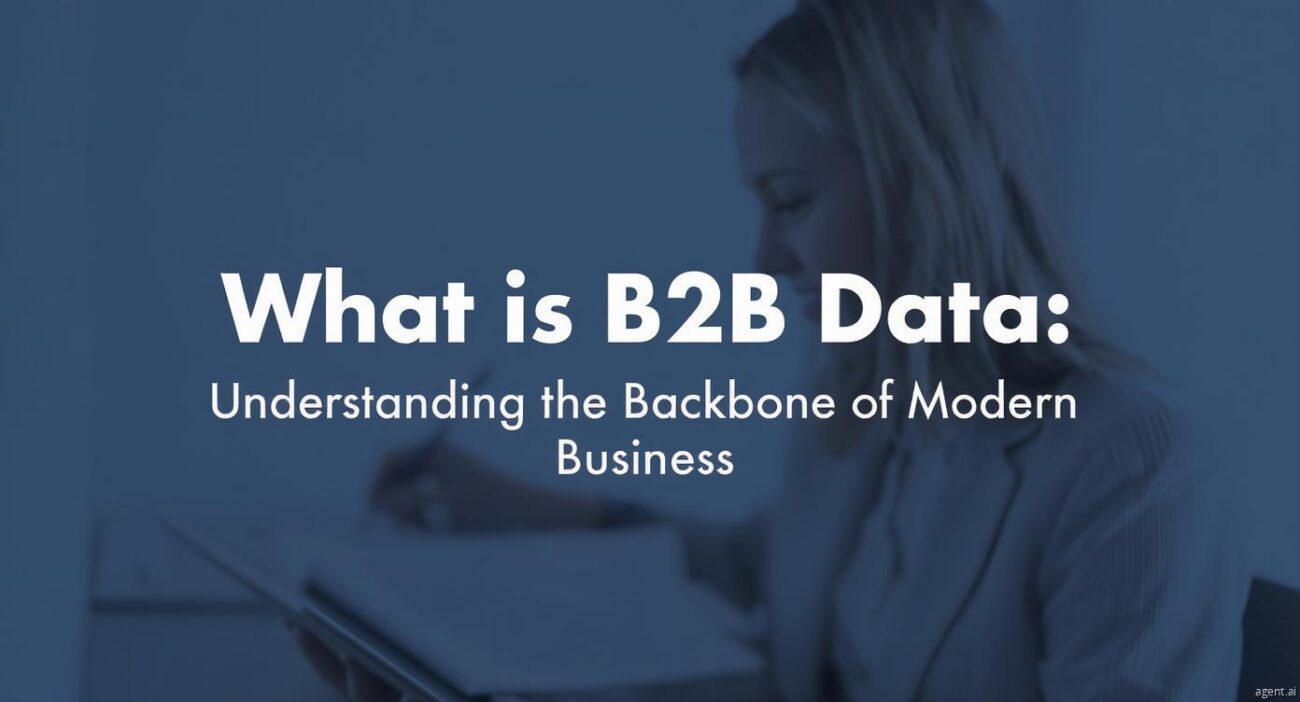 What is B2B Data Understanding the Backbone of Modern Business