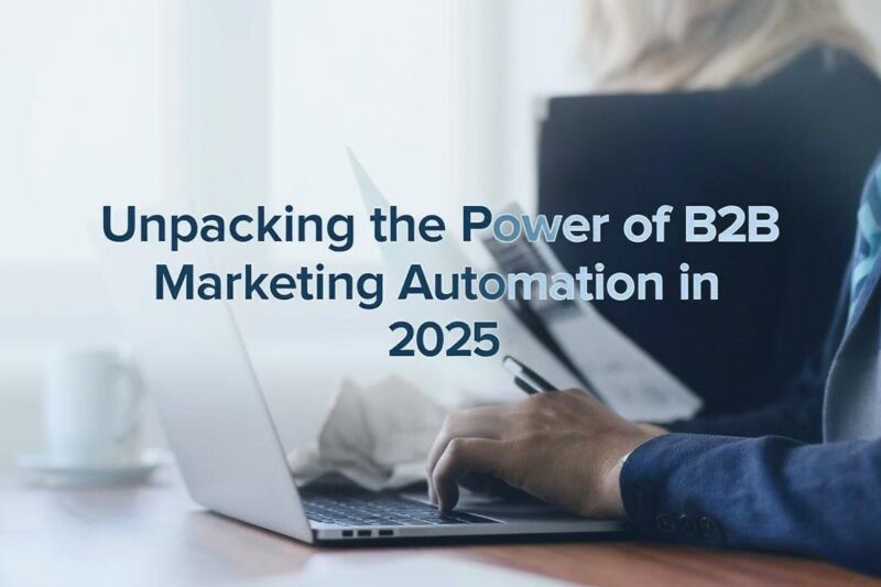 Unpacking the Power of B2B Marketing Automation in 2025