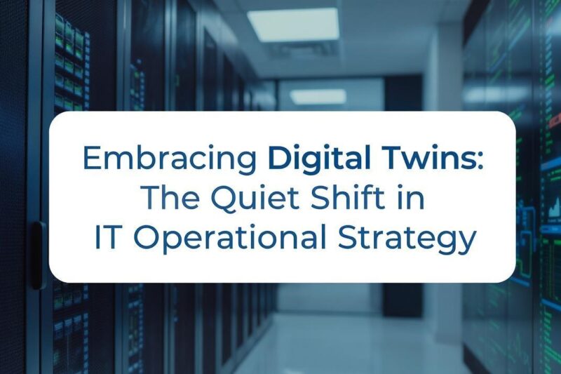 Embracing Digital Twins: A Quiet Shift in IT Operational Strategy